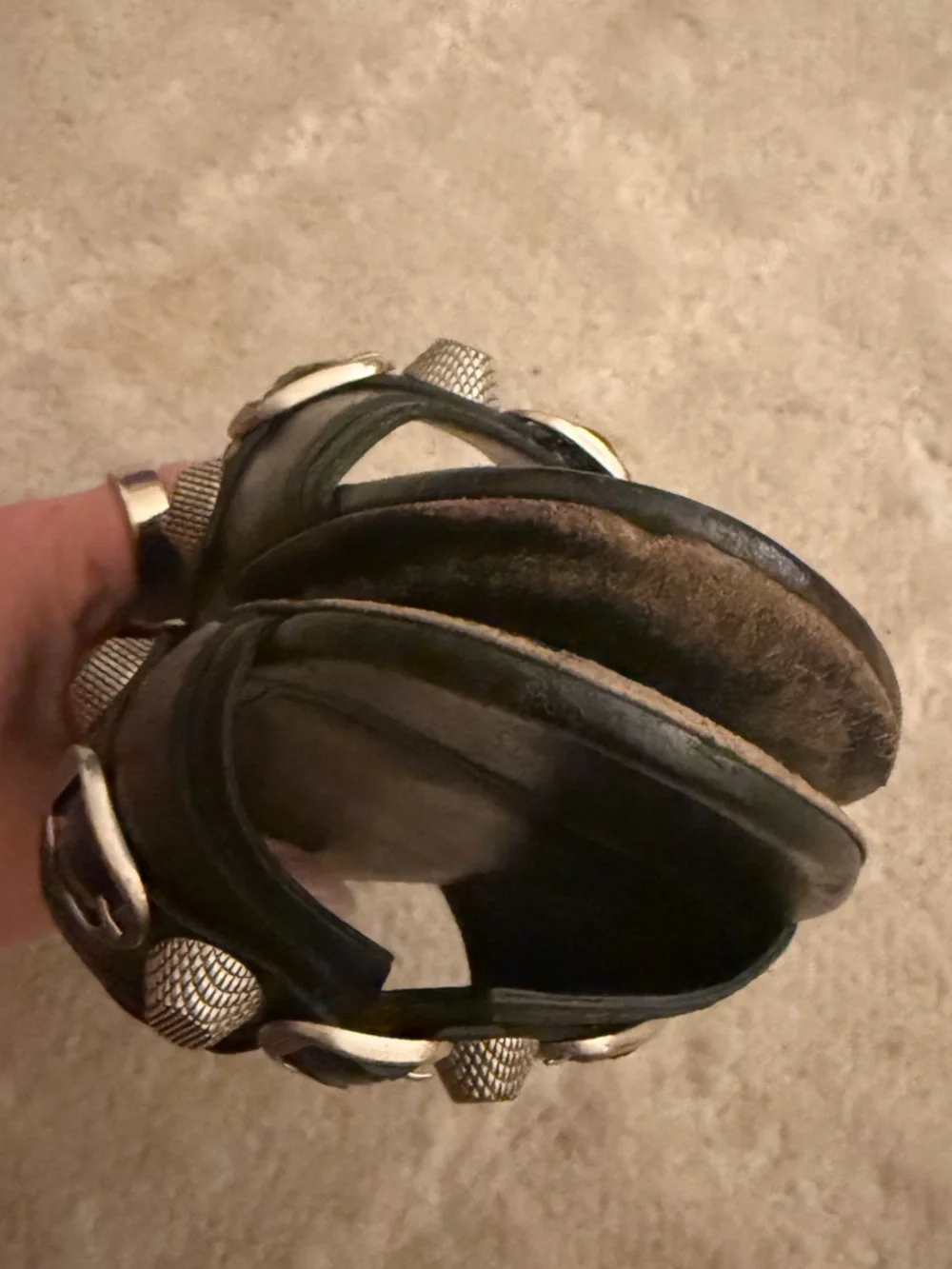 Balenciaga Cagole flat sandals - Picture 5 of 5